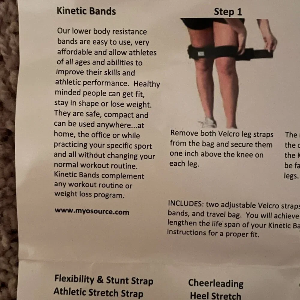 Myosource kinetic bands. YOUTH Resistance Bands for Training – - Picture 10 of 12